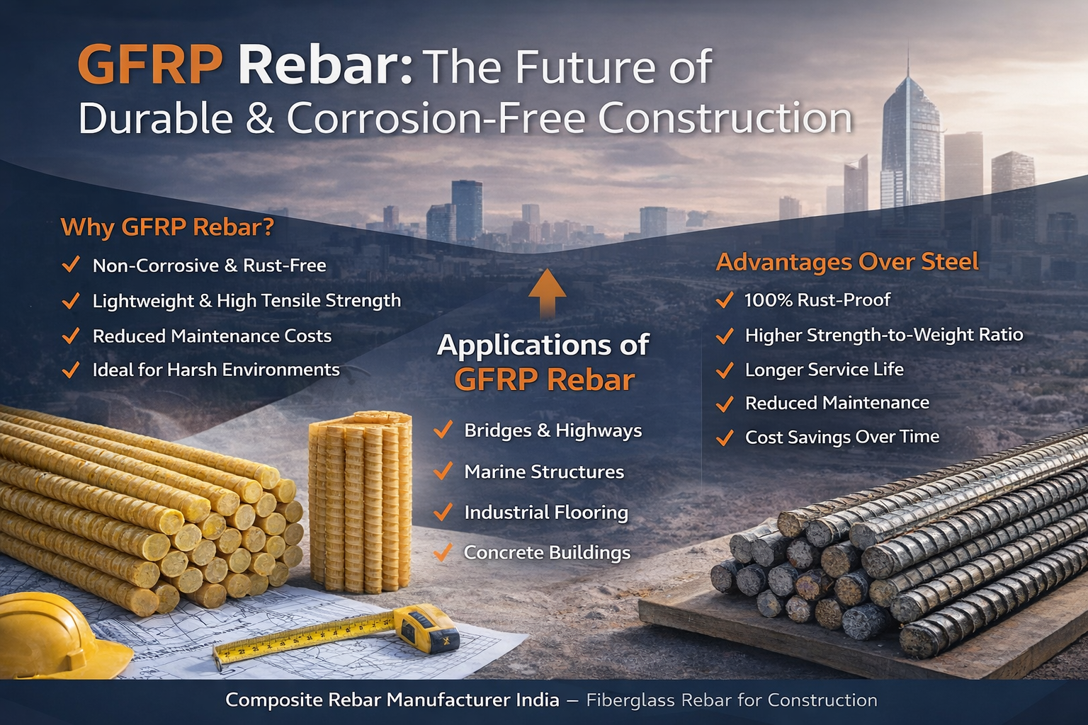 gfrp rebar manufacturer in gujarat